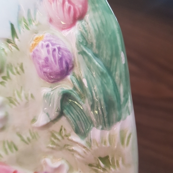 Gkro 3D Embossed Easter Plate Platter, 12" - Picture 4 of 11